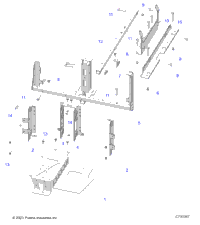 Electrical, Battery, Mounting. Pt (C731047