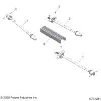 Drive Train, Front, Mid, Rear Prop Shaft