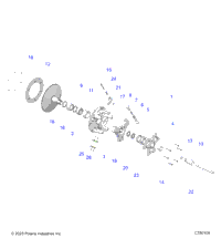 Drive Train, Primary Clutch