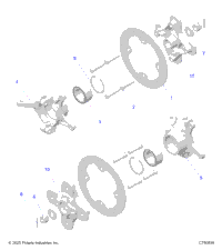 Suspension, Front Carrier And Hub
