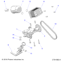 Engine, Oil Pump & Oil Cooler