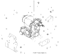 Drive Train, Main Gearcase Mounting