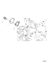 Engine, Rear Gearcase Cover