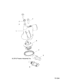 Engine, Thermostat & Cover
