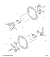 Suspension, Front Carrier And Hub