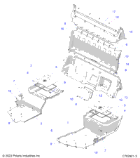 Body, Floor, Rear Closeoffs G24g2k99a/99B