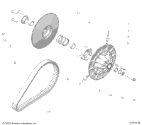 Drive Train,Secondary Clutch