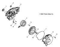 Electrical, Stator & Flywheel