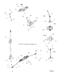 Steering, Steering Asm. R16rtad1a1/E1