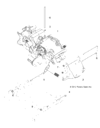 Drive Train, Main Gearcase Mounting