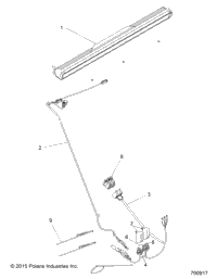 Accessory, Lightbar, W/Harness Z16vde92n8
