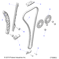 Engine, Cam Chain & Sprocket