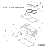 Engine, Cylinder And Piston