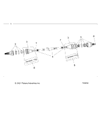 Drive Train, Half Shaft, Front