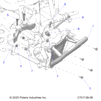Chassis, Front Gearcase And Bumper Mounting