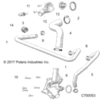 Engine, Waterpump And Bypass