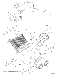 Engine, Air Intake Manifold