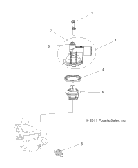Engine, Thermostat & Cover