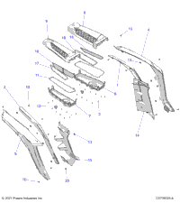 Body, Rear Fenders And Bezels