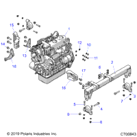 Engine, Mounting & Long Block