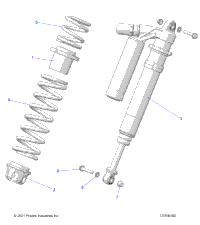 Suspension, Front Shock Mounting, Deluxe