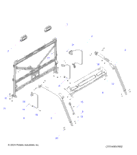 Chassis, Cab Frame R20taa99a1/A7/B1/B7/E99a1/A7/A9/Am/As/Az/B1/B7/B9/Bm/Bs/Bz