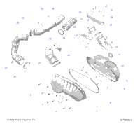 Drive Train, Clutch Cover & Ducting