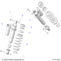 Suspension, Rear Shock Mounting Z20a4e99ah/Bh/Lh