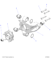 Suspension, Rear Carrier And Hub