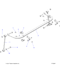 Suspension, Rear Stabilizer Bar