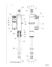Suspension, Rear Shock Z20a4e99ah/Bh/Lh