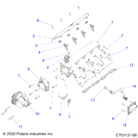 Engine, Intake Manifold, Fuel Rail