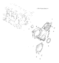 Engine, Gear Housing