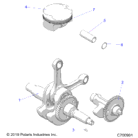 Engine, Crankshaft, Piston & Balance Shaft