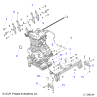 Engine, Transmission Mounting & Long Block