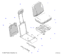 Body, Seat Asm. Driver