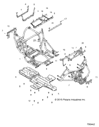 Chassis, Main Frame And Skid Plates