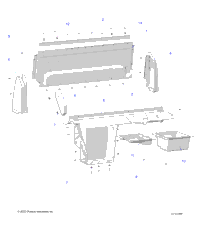 Body, Rear Closeoff, And Fenders R24rre99fj/Rrs99cj/F9/Fj/C9/Ck/Rrp99cj