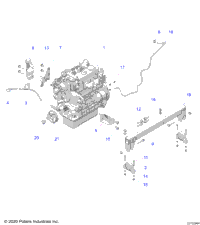 Engine, Mounting & Long Block
