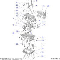 Engine, Crankcase And Crankshaft