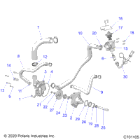 Engine, Waterpump And Bypass Z20a4e99ah/Bh/Lh