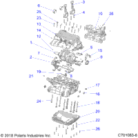 Engine, Crankcase And Crankshaft