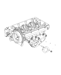 Engine, Exhaust Mounting Stud & Gasket
