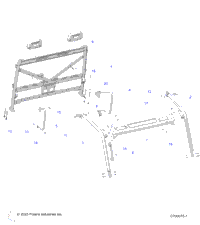 Chassis, Cab Frame R24rre99fj/Rrs99cj/F9/Fj/C9/Ck/Rrp99cj