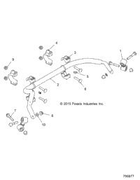 Suspension, Stabilizer Bar, Rear