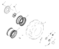 Wheel, Rear /Ab/Ac/Ad/Ae/Af