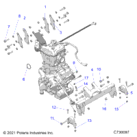Engine, Transmission Mounting & Long Block