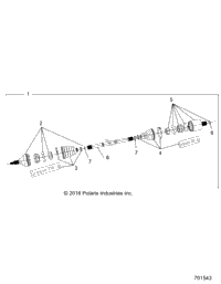Drive Train, Front Half Shaft