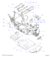 Chassis, Main Frame And Skid Plates