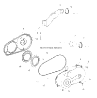 Drive Train, Clutch Cover